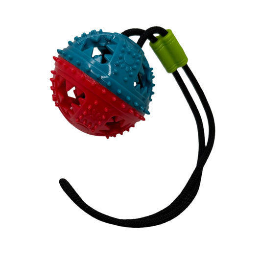Dog Chew Toy with Rope – Sound Ball Interactive Training