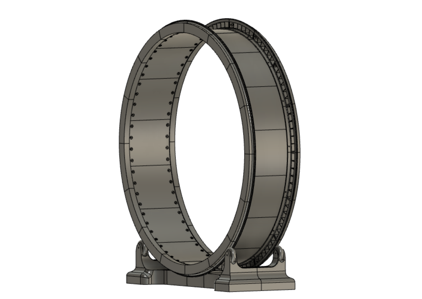 48" Rainbow Cat Exercise Wheel – Quiet, Soft EVA Track & Modern Design for Indoor Cats