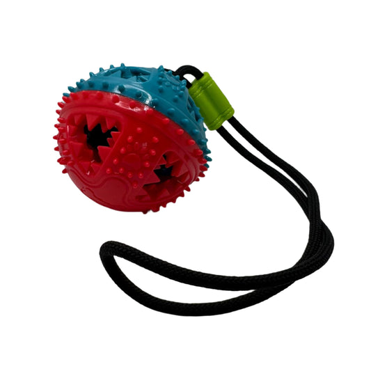 Dog Chew Toy with Rope – Sound Ball Interactive Training