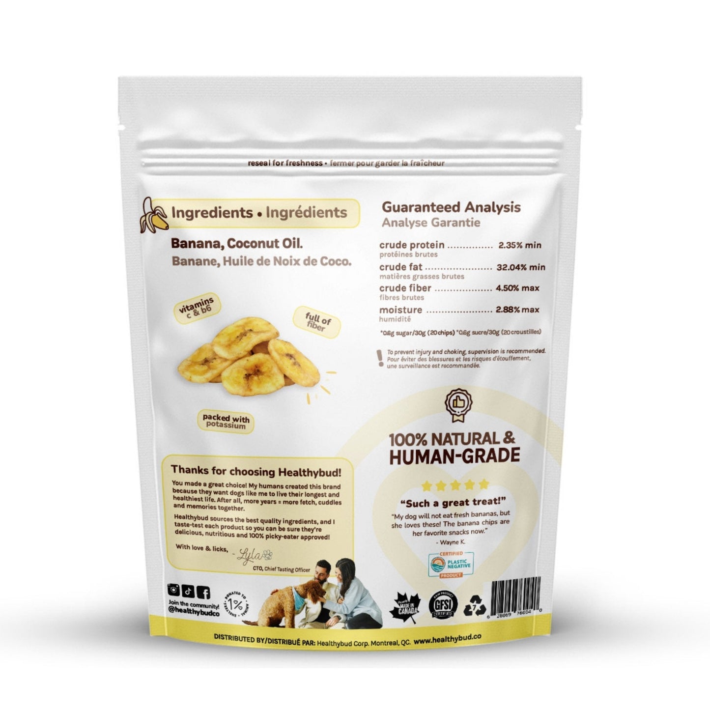 Banana Chips – Healthy Crunchy Dog Treats