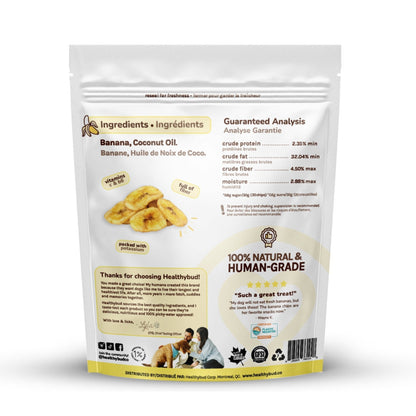 Banana Chips – Healthy Crunchy Dog Treats